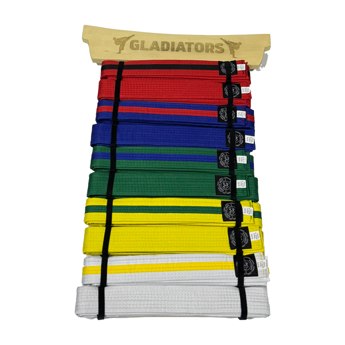 Personalized Taekwon Do Belt Holder