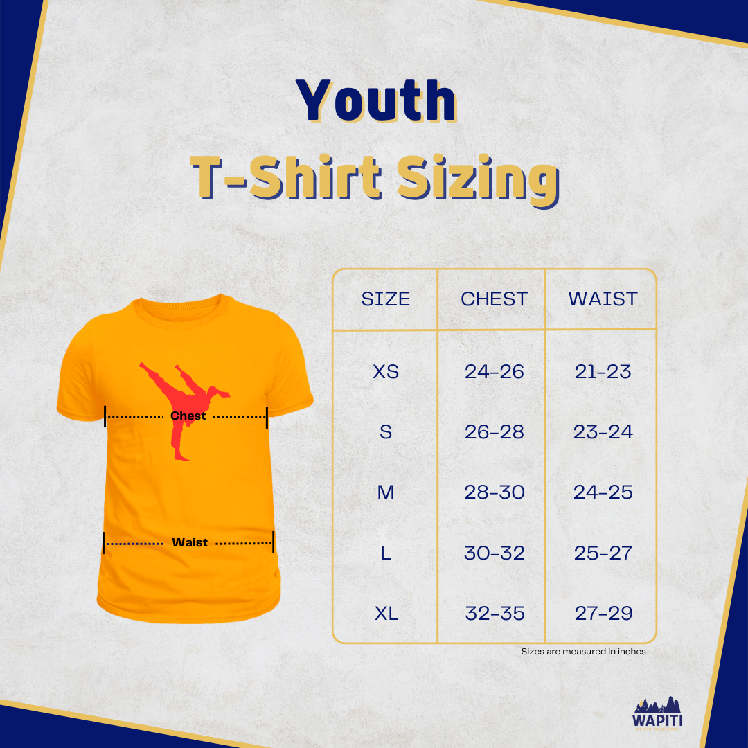 Youth Athletic T-Shirt /w Gladiator Logo